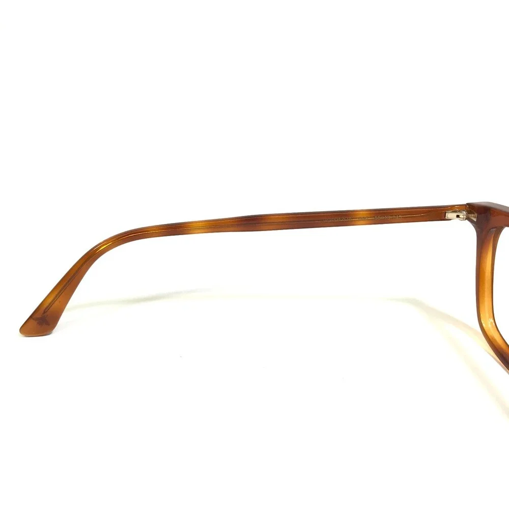 Gucci Eyeglasses Frames GG0042OA 005 Brown Tortoise Square Full Rim 55-13-145